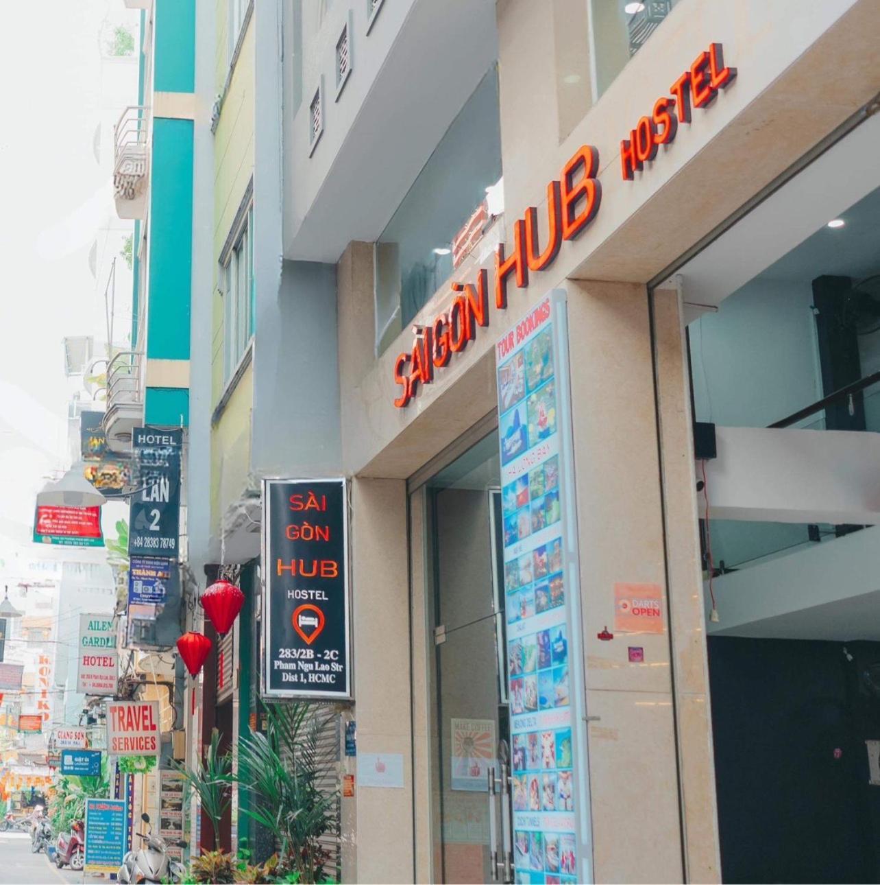 Saigon Hub Hostel Ho Chi Minh-byen Eksteriør bilde