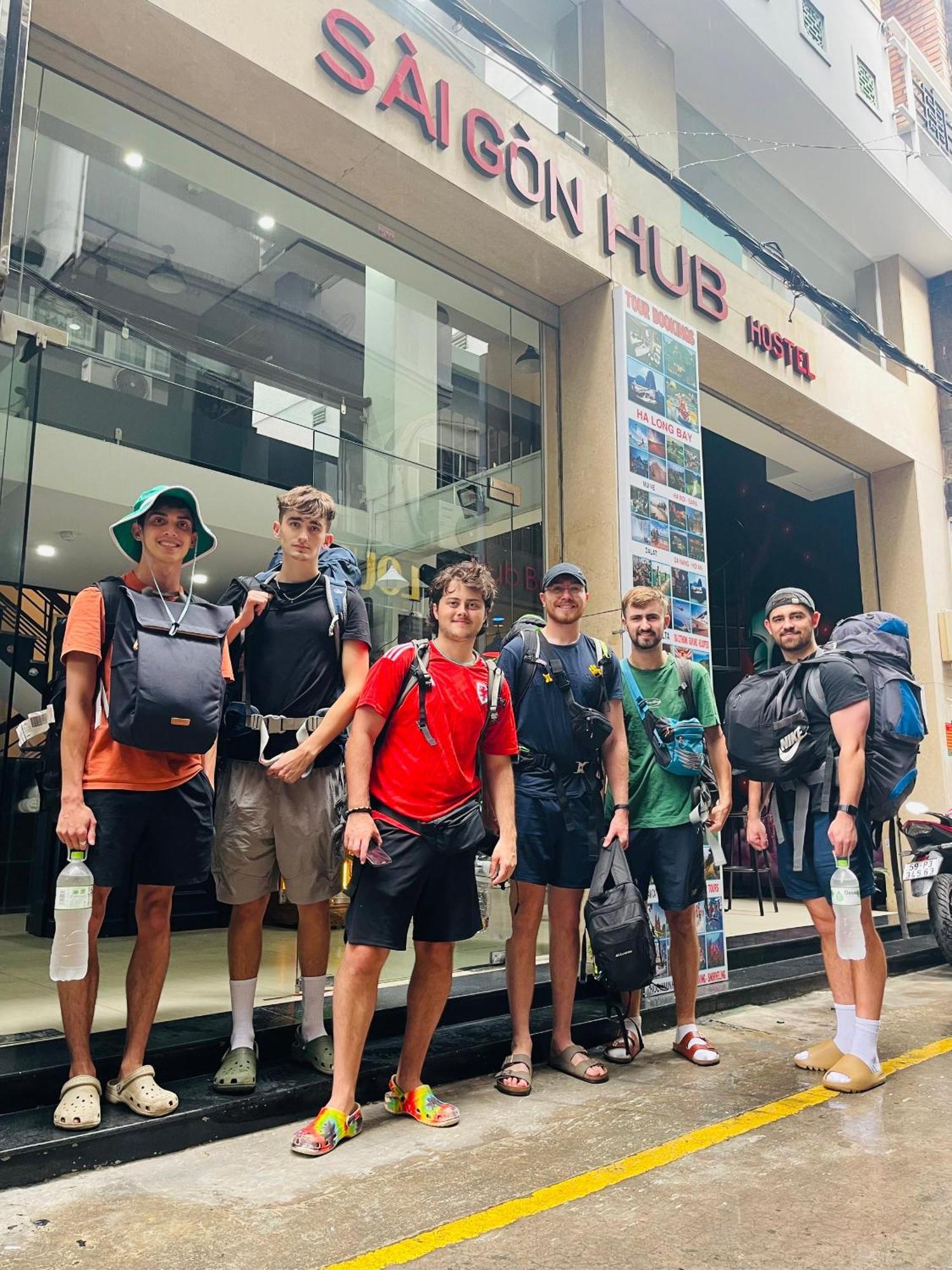 Saigon Hub Hostel Ho Chi Minh-byen Eksteriør bilde